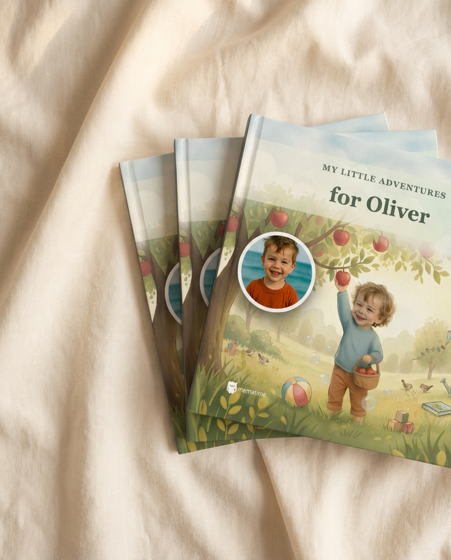 Mematime personalized book