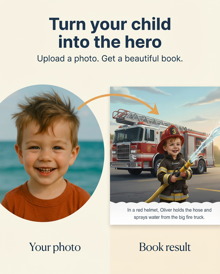 Child as firefighter example